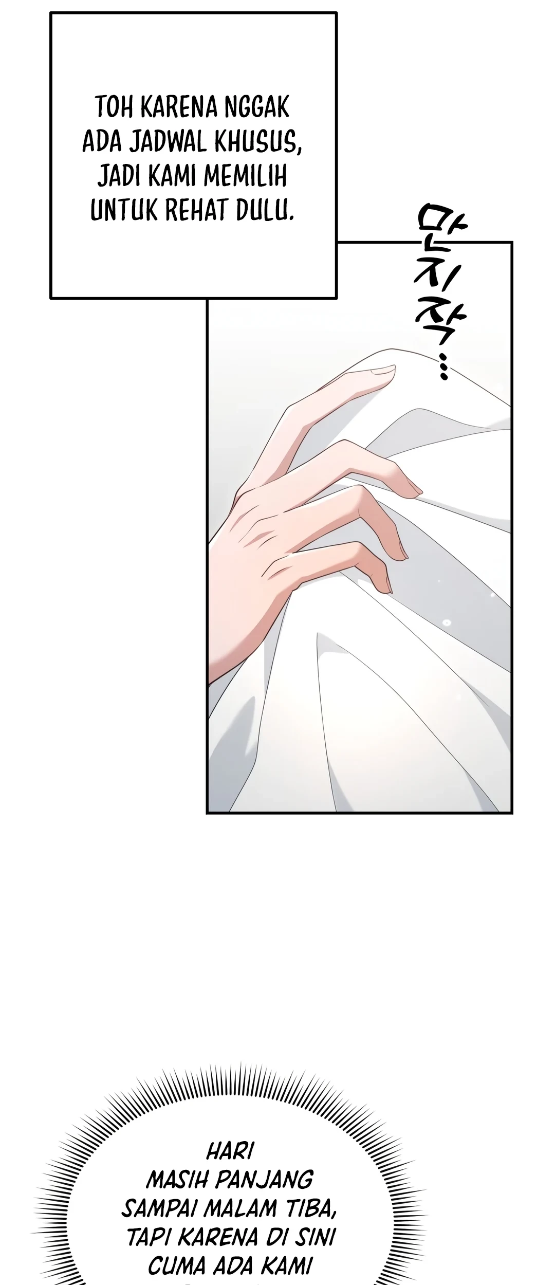 Living in a Studio Condo With the Saintess Chapter 49 Gambar 63