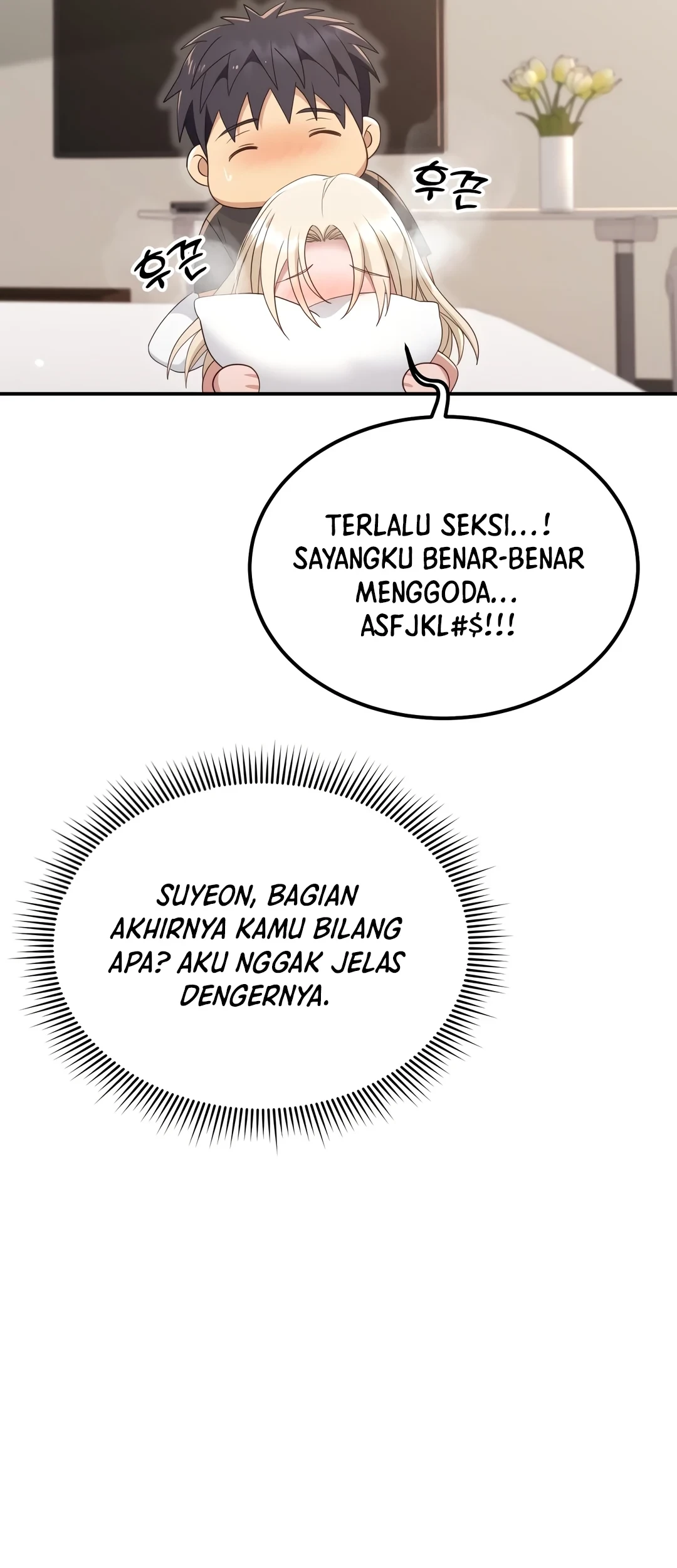 Living in a Studio Condo With the Saintess Chapter 49 Gambar 69