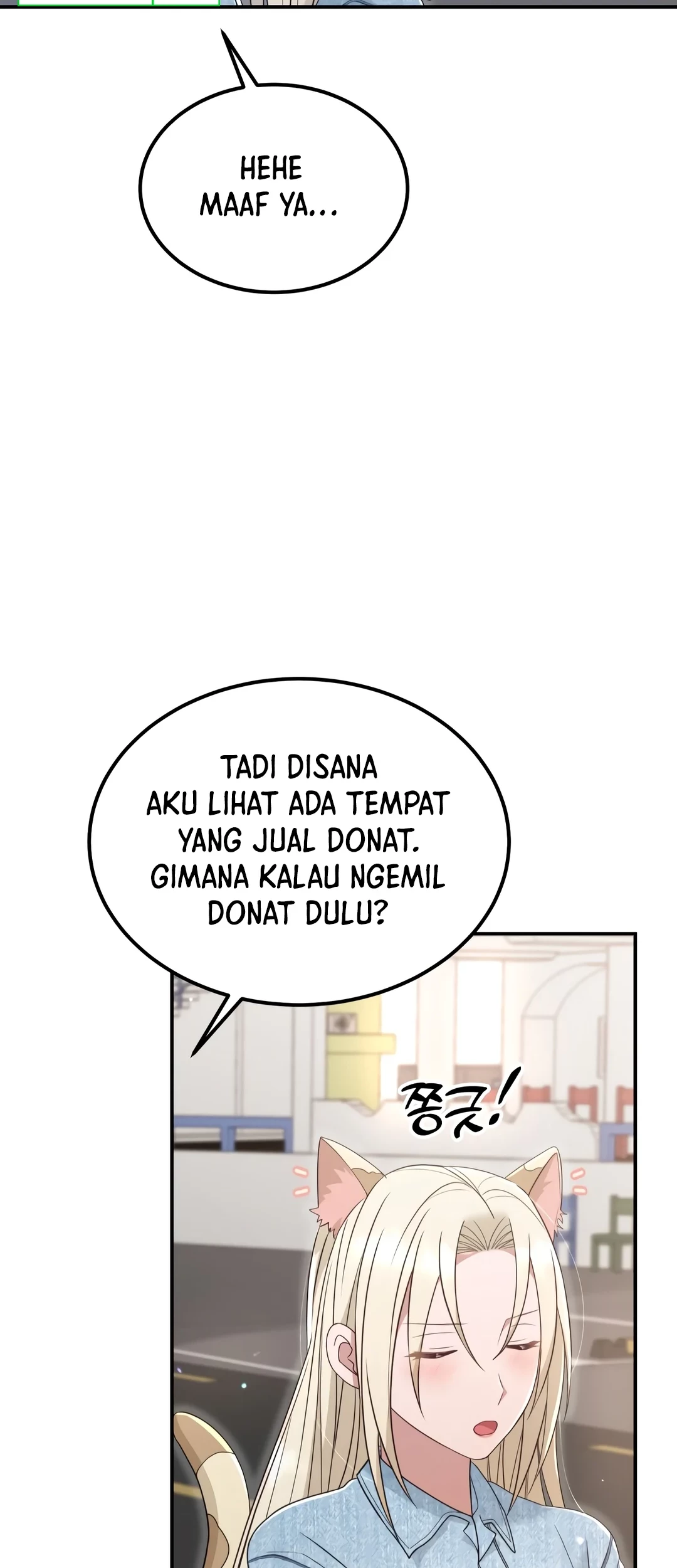Living in a Studio Condo With the Saintess Chapter 49 Gambar 78