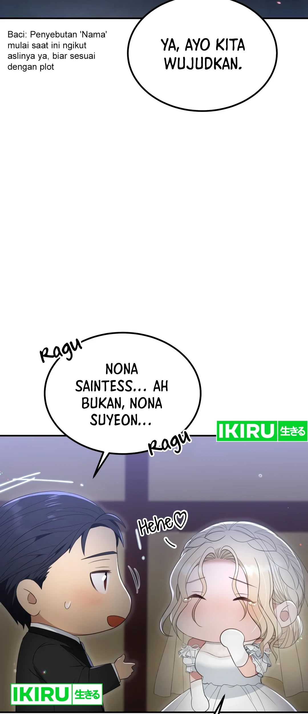 Living in a Studio Condo With the Saintess Chapter 49 Gambar 31