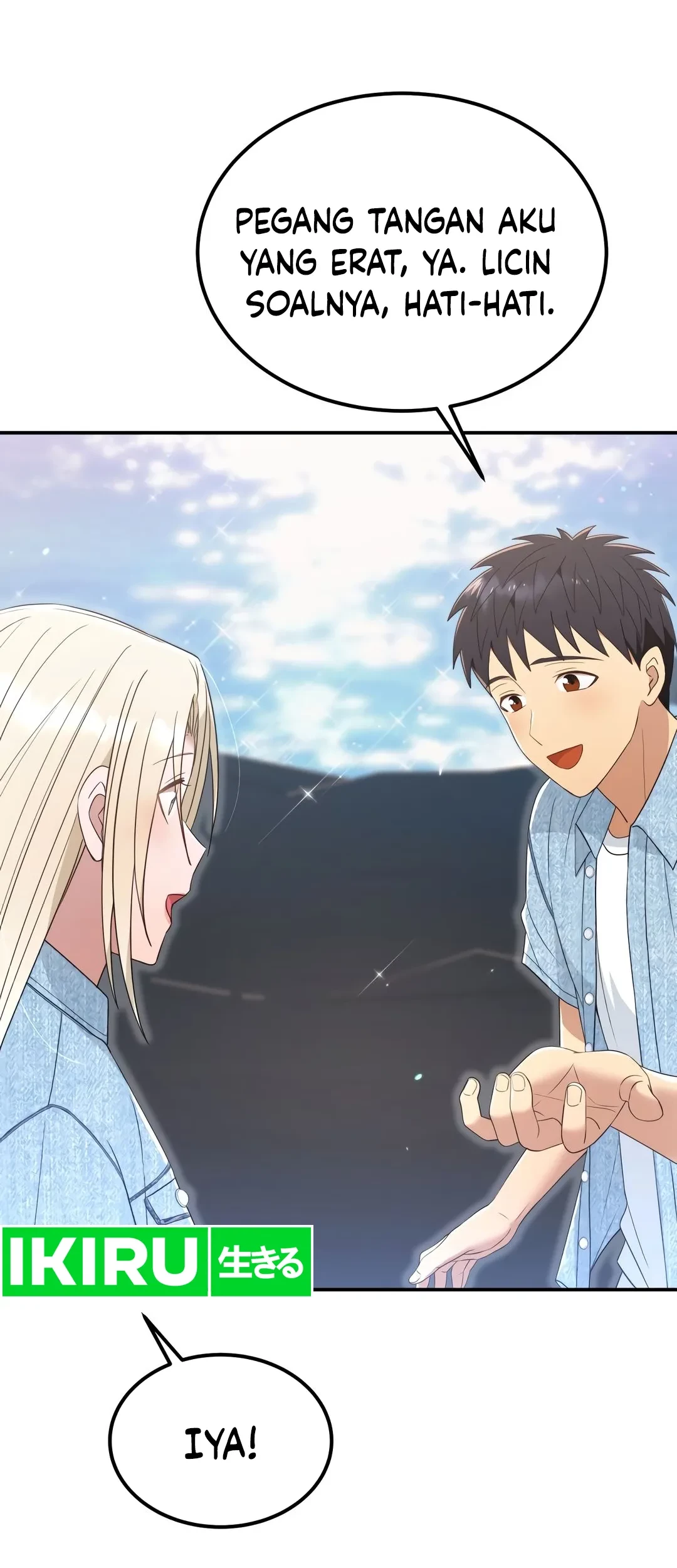 Living in a Studio Condo With the Saintess Chapter 50 Gambar 3