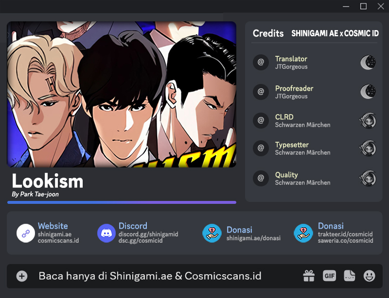 Komik Lookism Chapter 464 gambar nomor 1