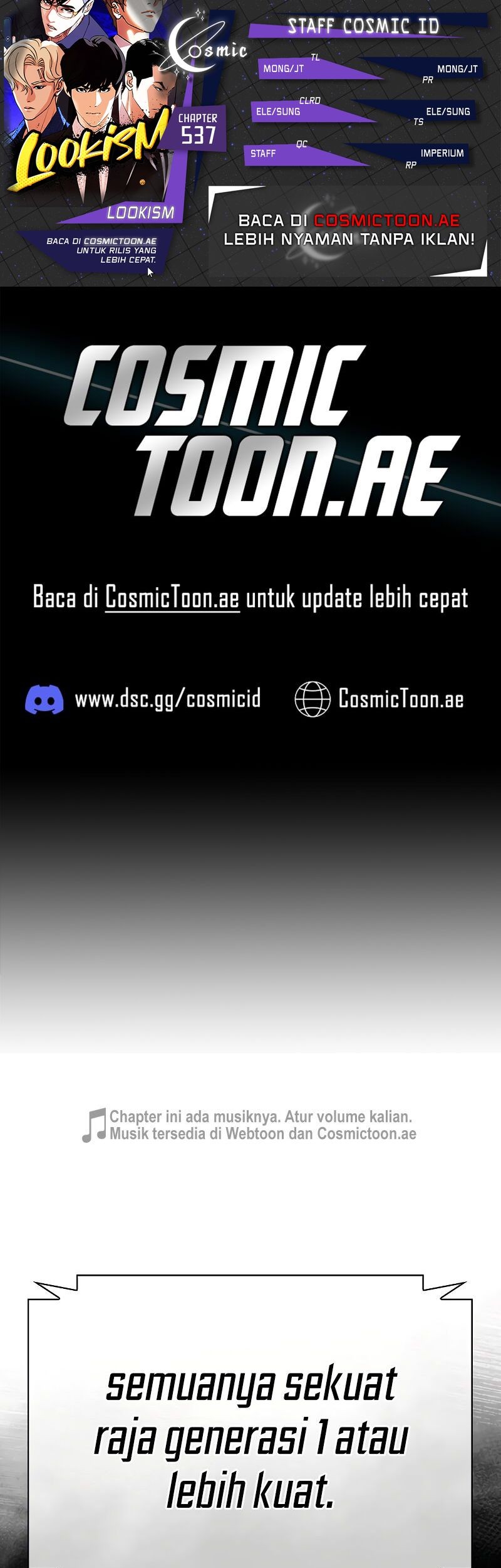 Komik Lookism Chapter 537 gambar nomor 1