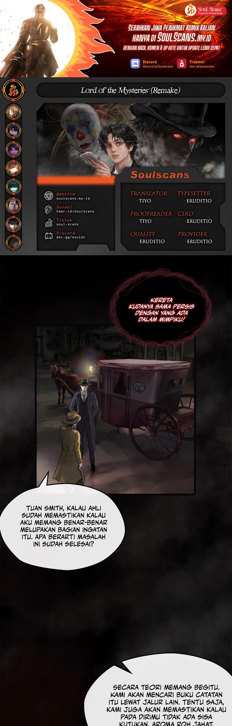 Komik Lord of the Mysteries (Remake) Chapter 13 gambar nomor 1