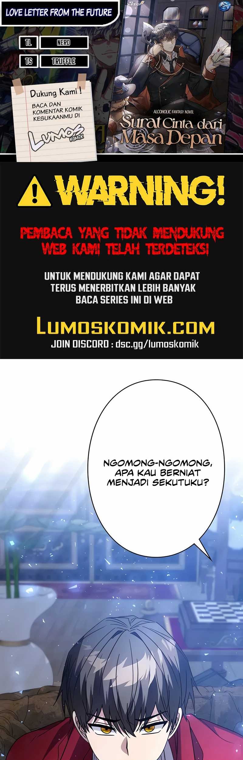 Komik Love Letter From The Future Chapter 20 gambar nomor 1