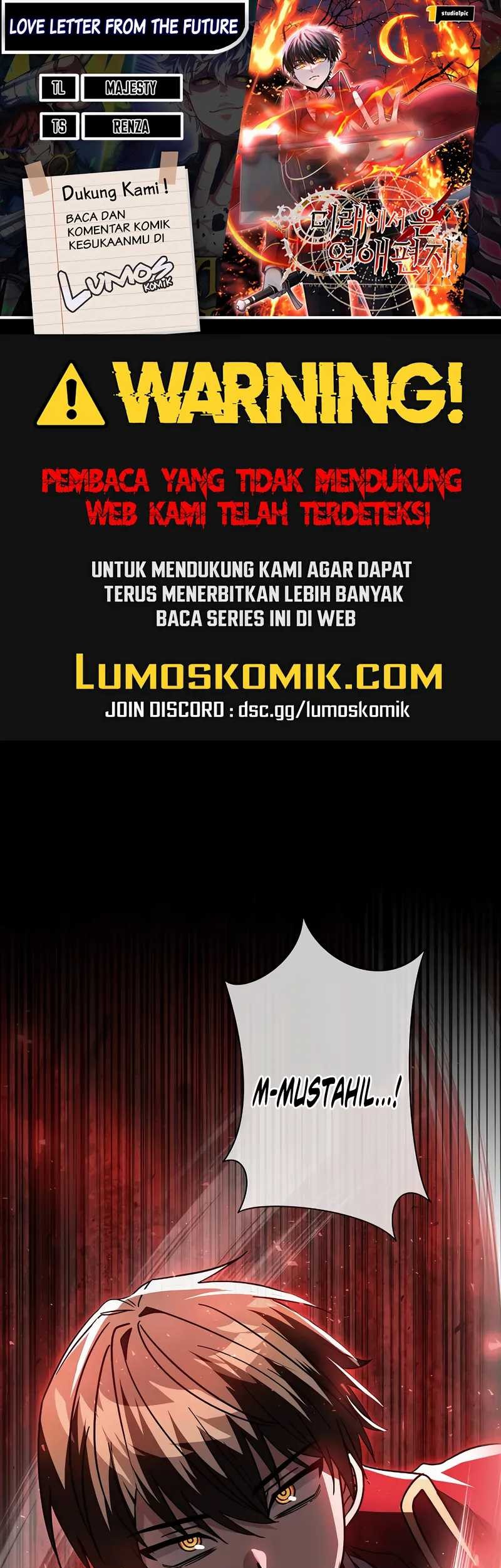 Komik Love Letter From The Future Chapter 32 gambar nomor 1