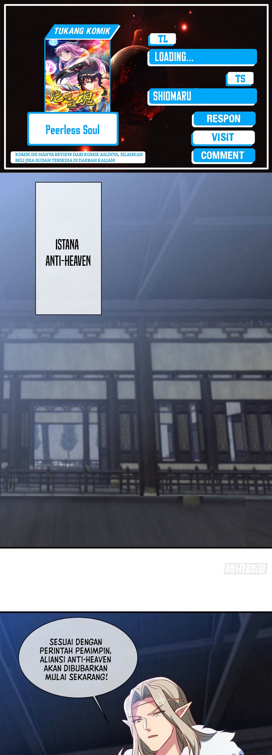 Komik Peerless Soul Chapter 586 gambar nomor 1