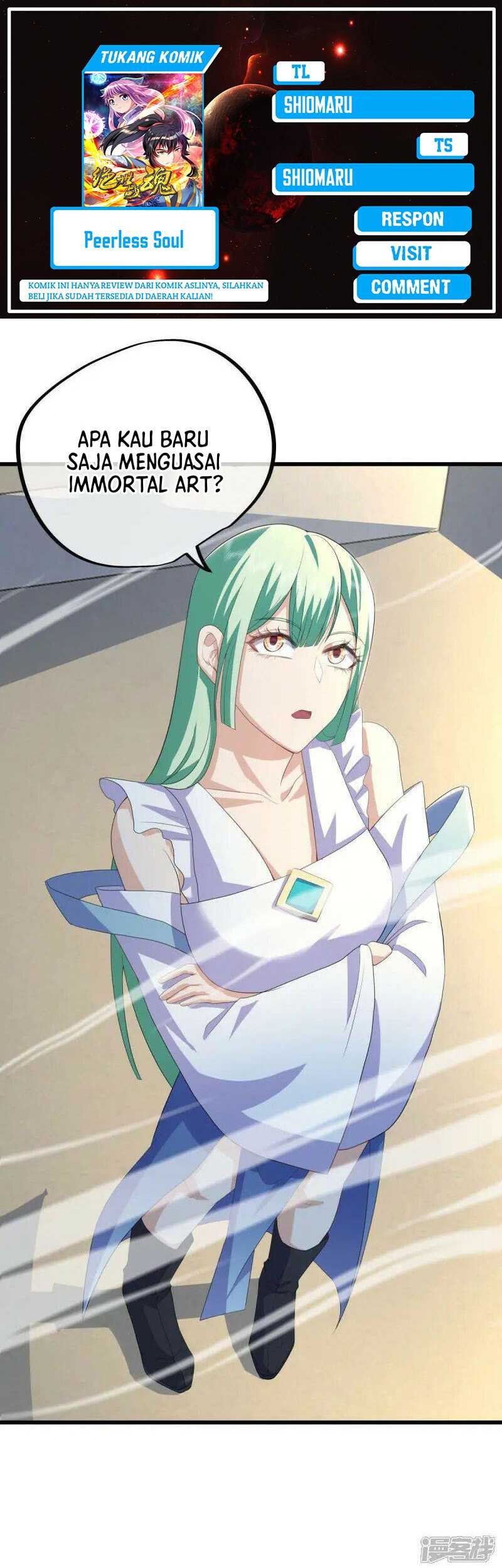 Komik Peerless Soul Chapter 672 gambar nomor 1