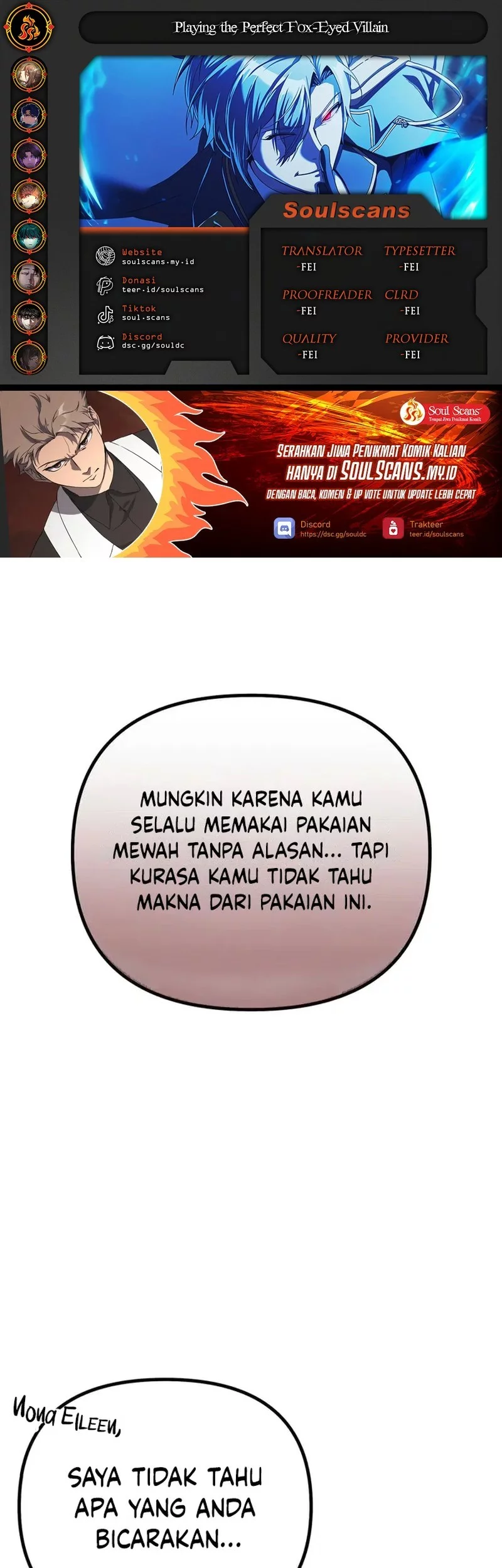 Komik Playing The Perfect Fox-Eyed Villain Chapter 34 gambar nomor 1