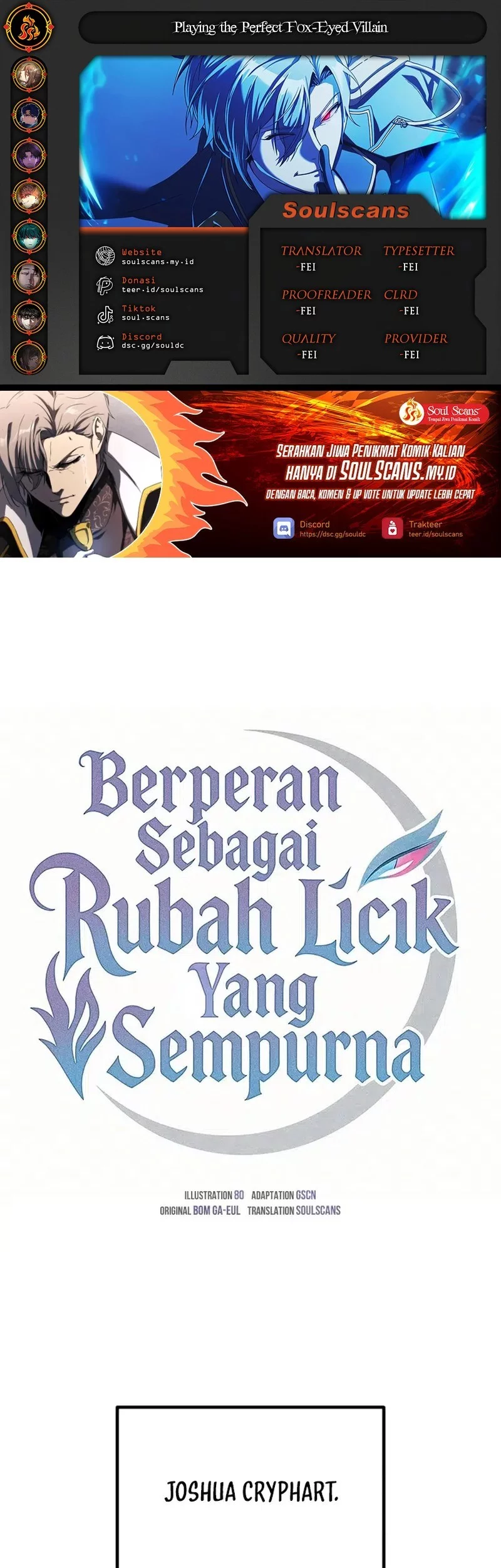 Komik Playing The Perfect Fox-Eyed Villain Chapter 35 gambar nomor 1