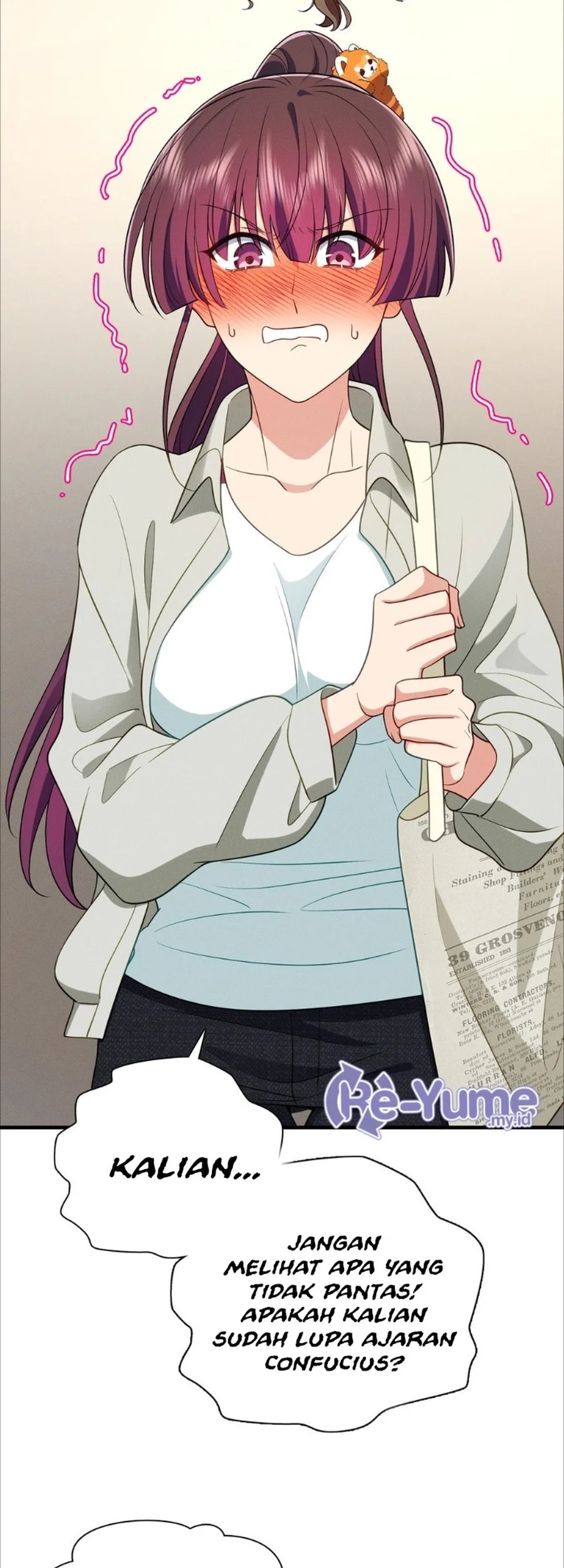 Please Behave, My Wife Chapter 45 Gambar 23