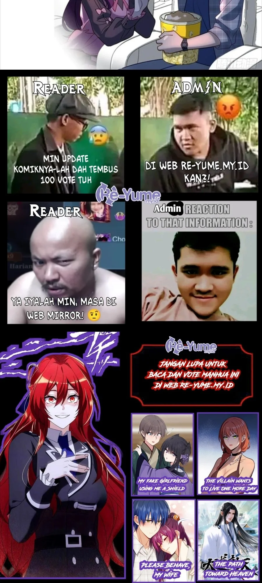 Please Behave, My Wife Chapter 50 Gambar 39