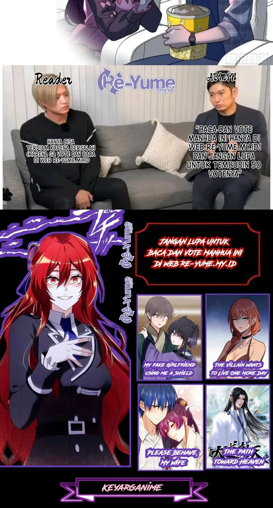 Please Behave, My Wife Chapter 59 Gambar 35