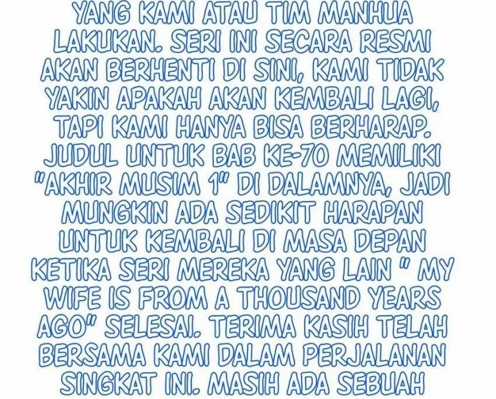 Please Behave, My Wife Chapter 70 Gambar 34