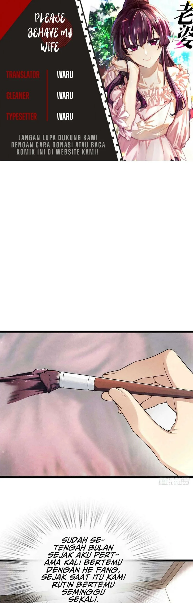 Komik Please Behave, My Wife Chapter 2 gambar nomor 1