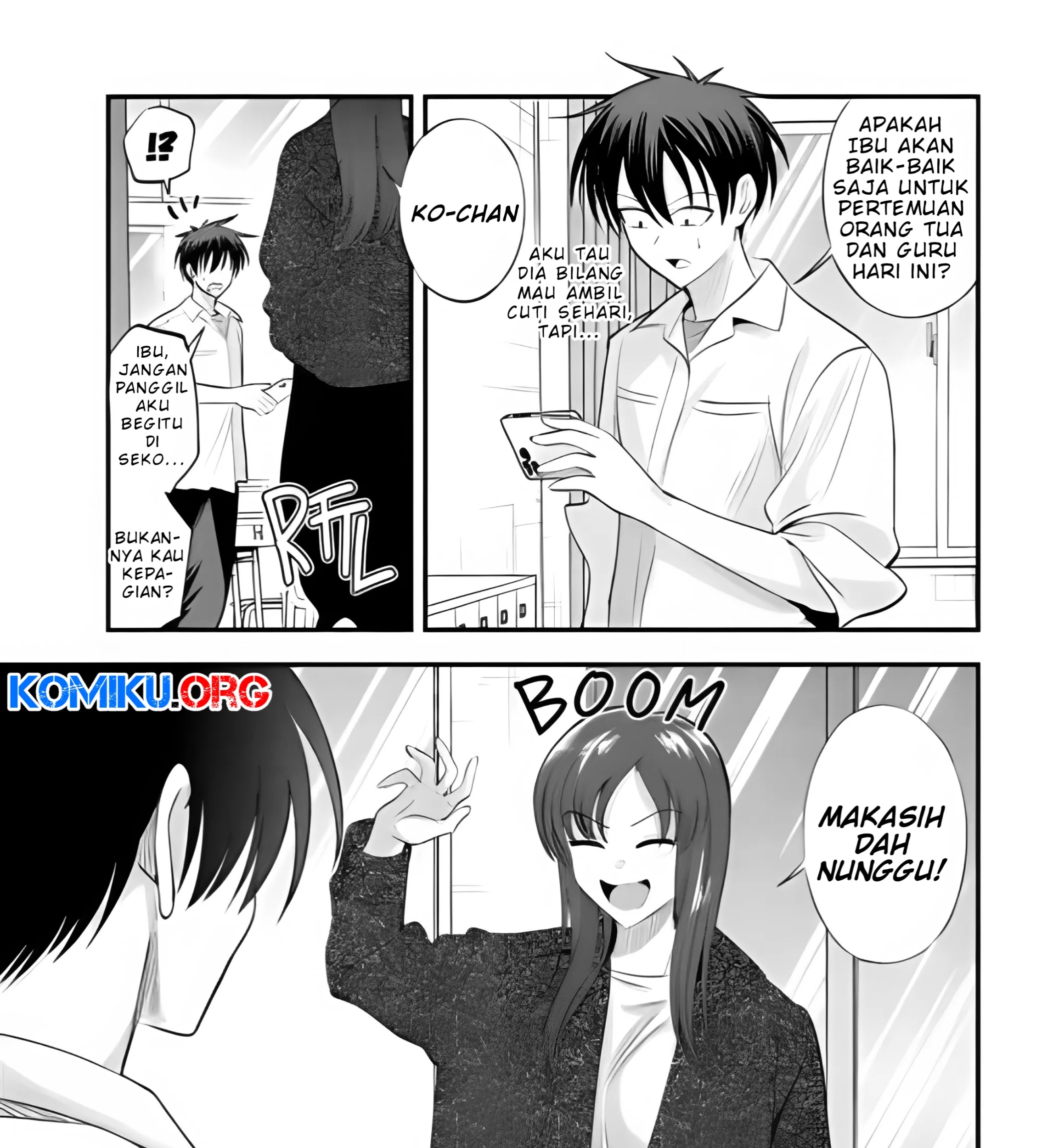 Manga Please Go Home, Akutsu-san! Chapter 195 gambar nomor 2