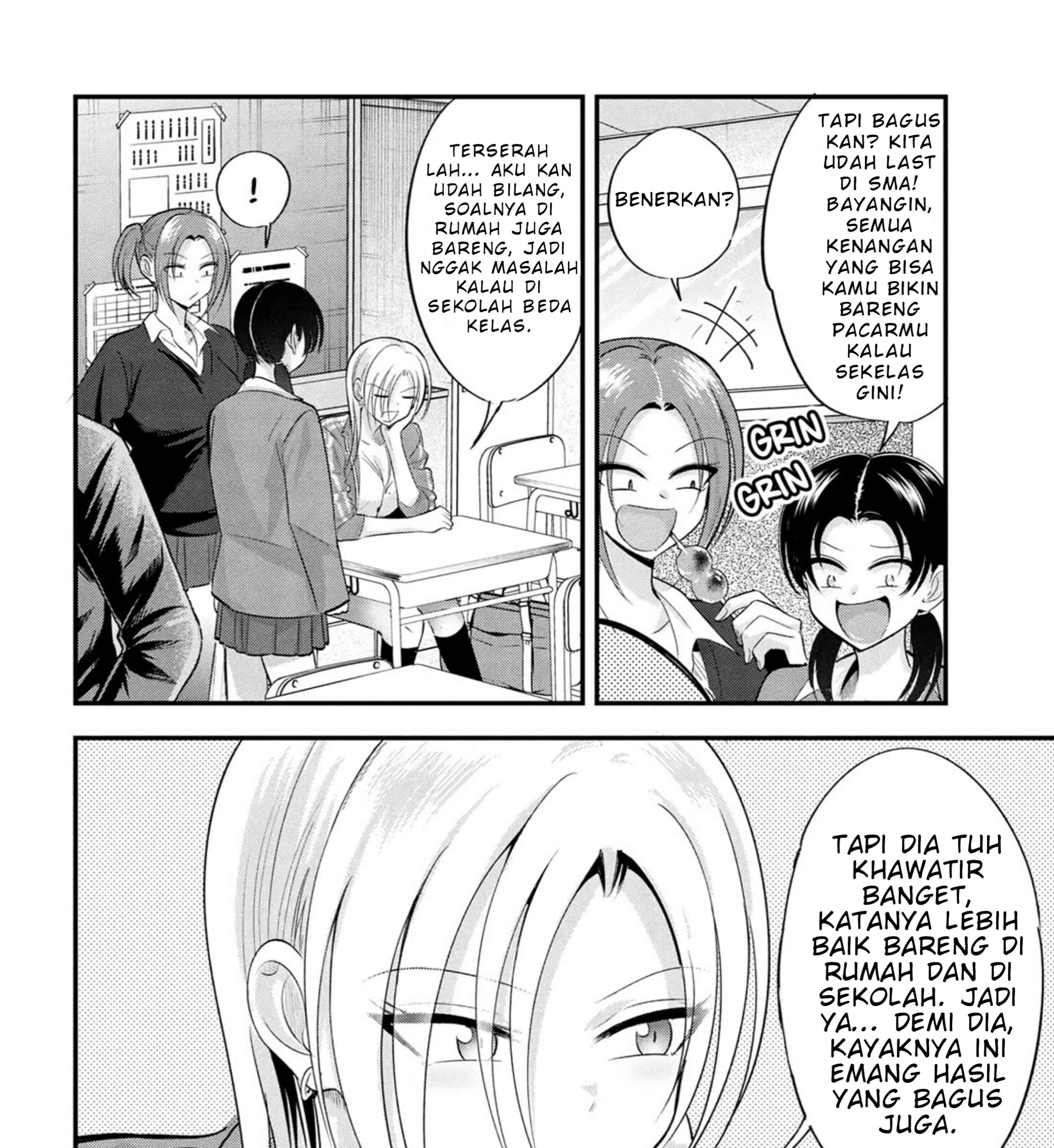 Please Go Home, Akutsu-san! Chapter 190 Gambar 4