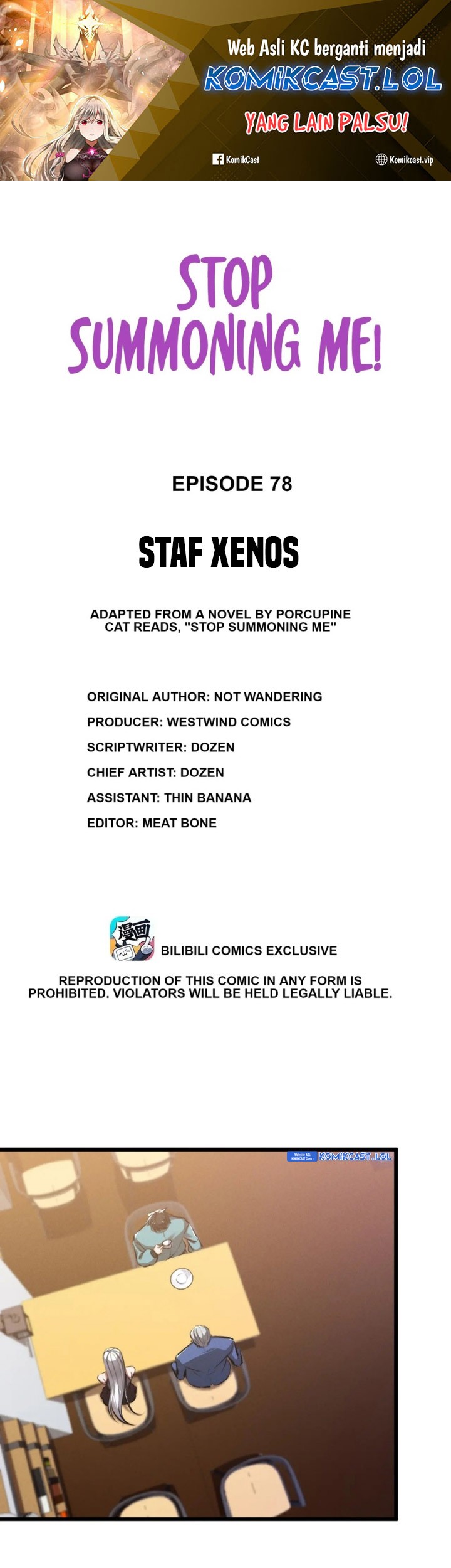 Komik Please Stop Summoning Me! Chapter 78 gambar nomor 1