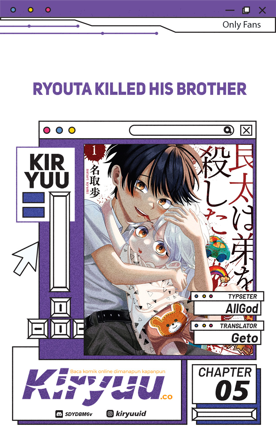 Komik Ryota Killed His Brother Chapter 5 gambar nomor 1