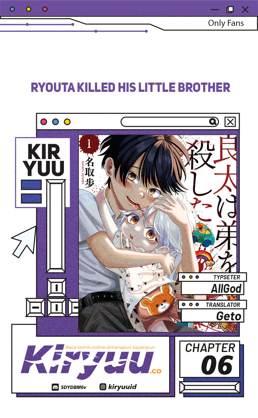 Komik Ryota Killed His Brother Chapter 6 gambar nomor 1