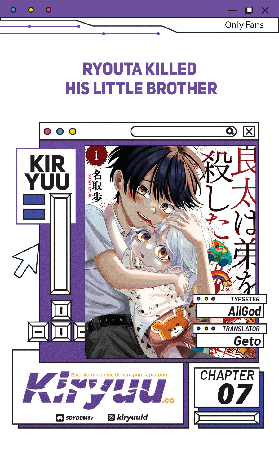 Komik Ryota Killed His Brother Chapter 7 gambar nomor 1