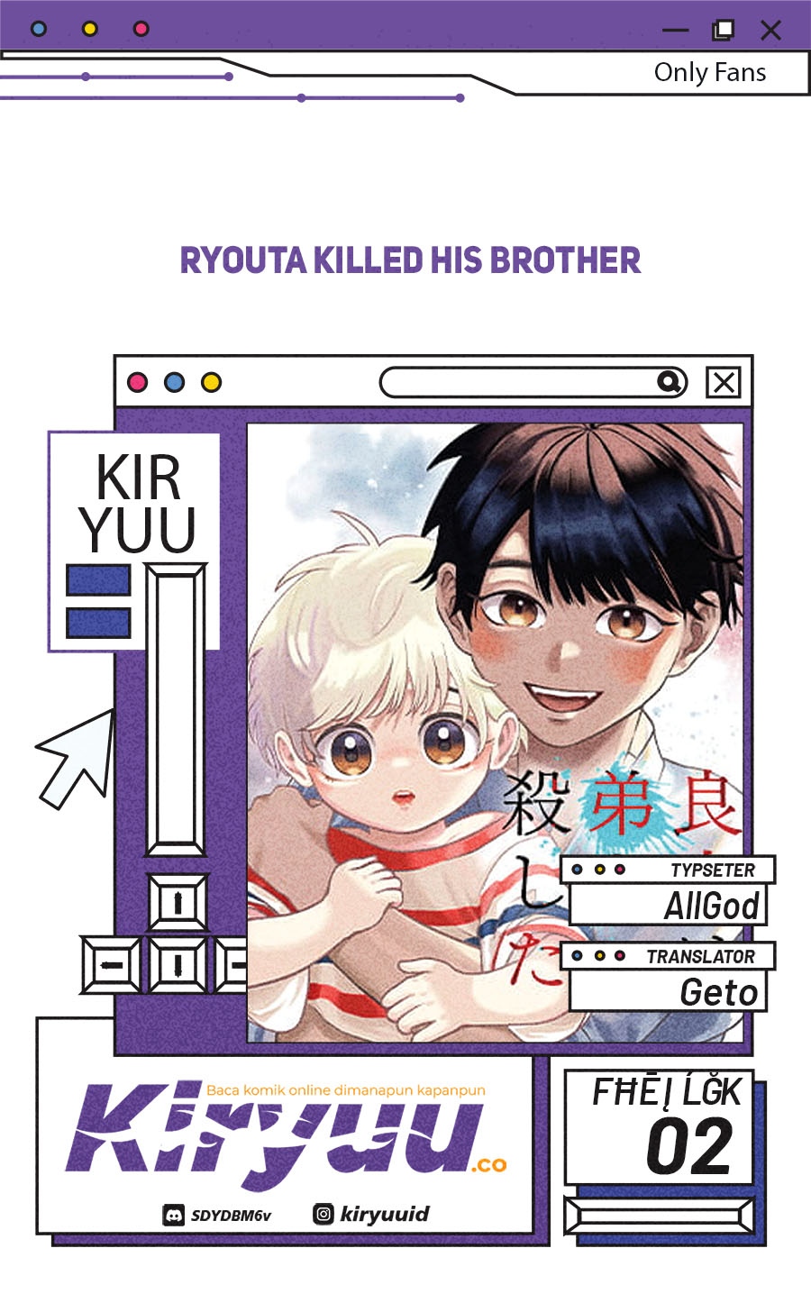 Komik Ryota Killed His Brother Chapter 2 gambar nomor 1