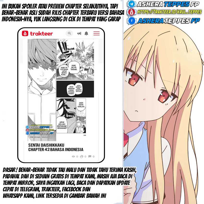 Ranger Reject (Sentai Daishikkaku) Chapter 27 Gambar 20