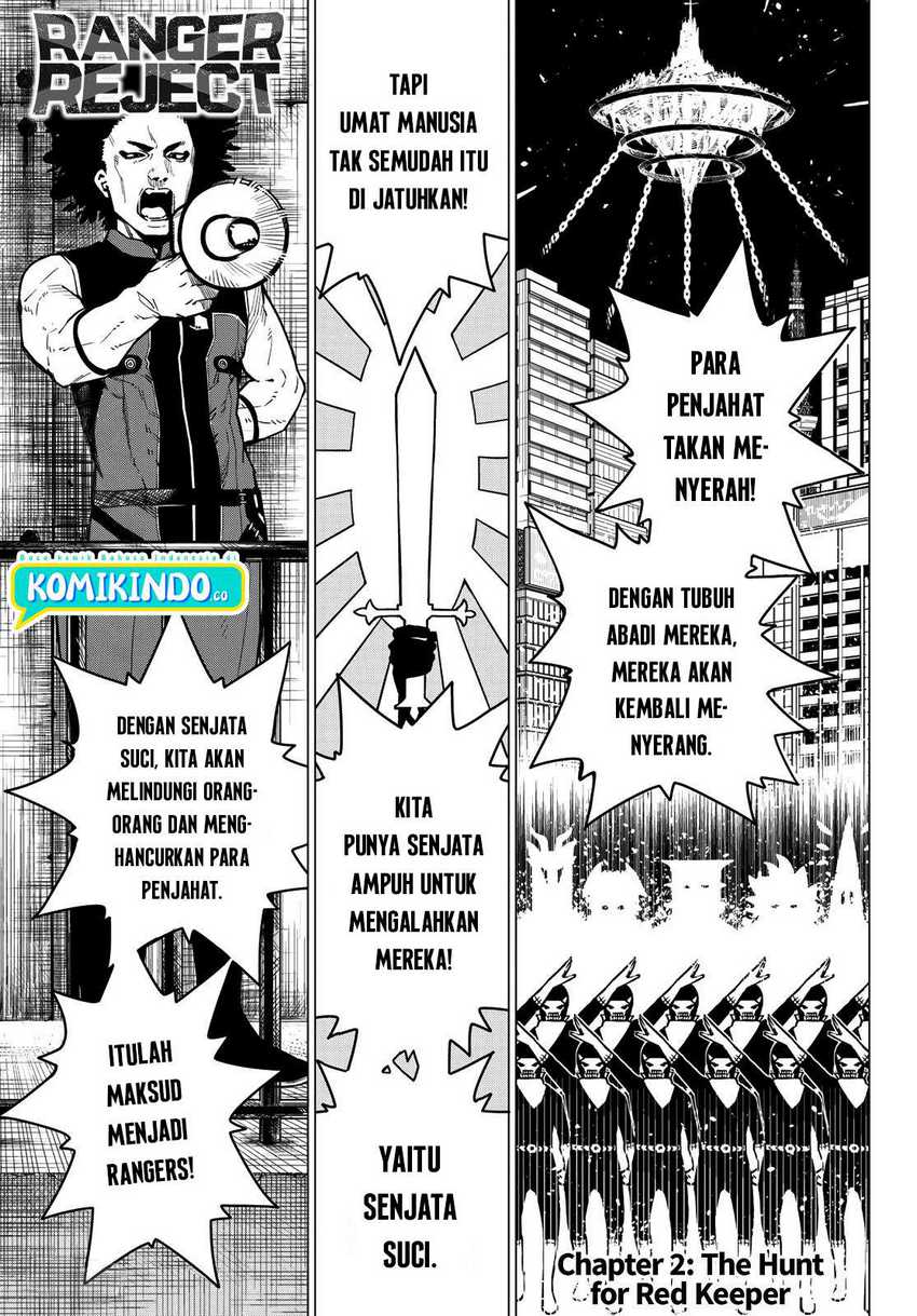 Manga Ranger Reject (Sentai Daishikkaku) Chapter 2 gambar nomor 2