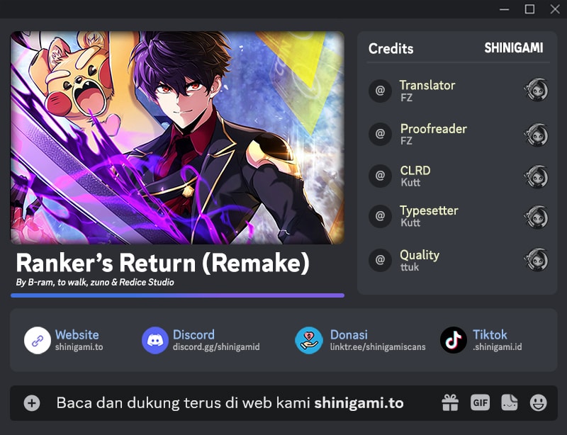 Komik Ranker’s Return (Remake) Chapter 200 gambar nomor 1