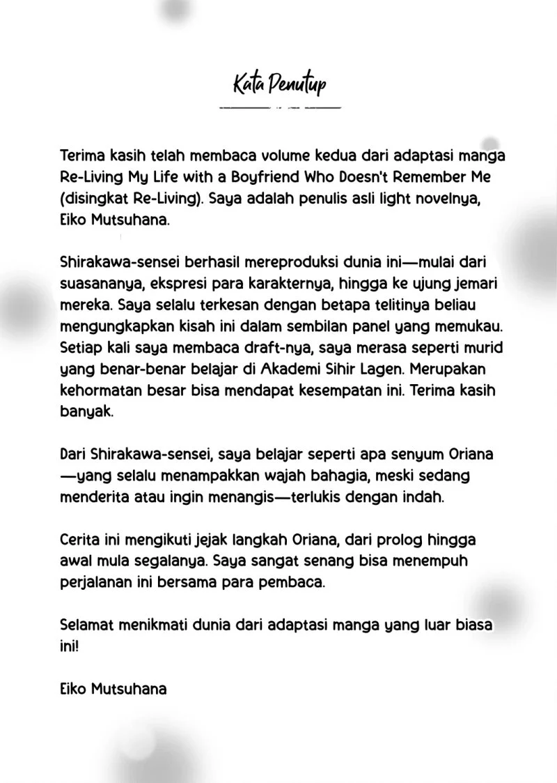 Re-Living My Life with a Boyfriend Who Doesn’t Remember Me Chapter 9 Gambar 37