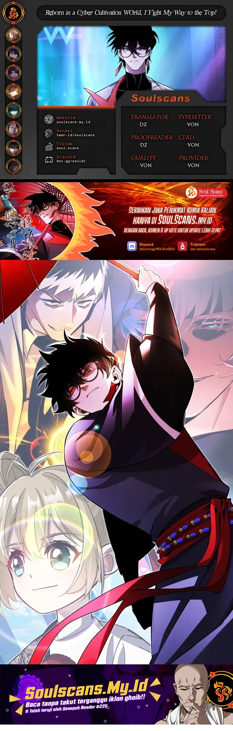 Komik Reborn in a Cyber-Cultivation World: I Fight My Way to the Top Chapter 15 gambar nomor 1