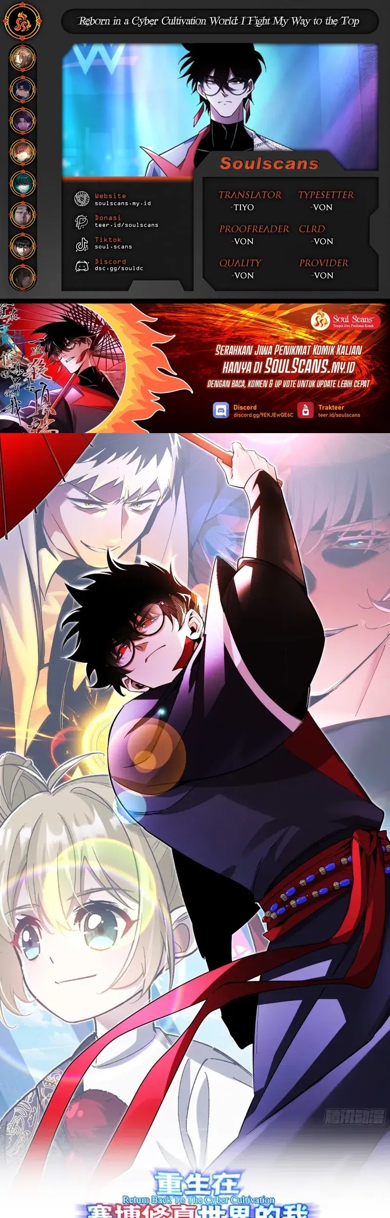 Komik Reborn in a Cyber-Cultivation World: I Fight My Way to the Top Chapter 11 gambar nomor 1