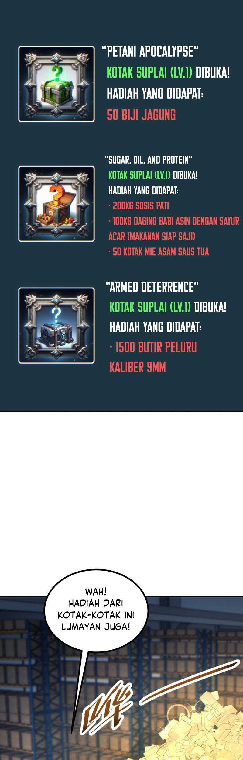 Rebirth in the Apocalypse: I Reach the Top by Opening Boxes Chapter 11 Gambar 41