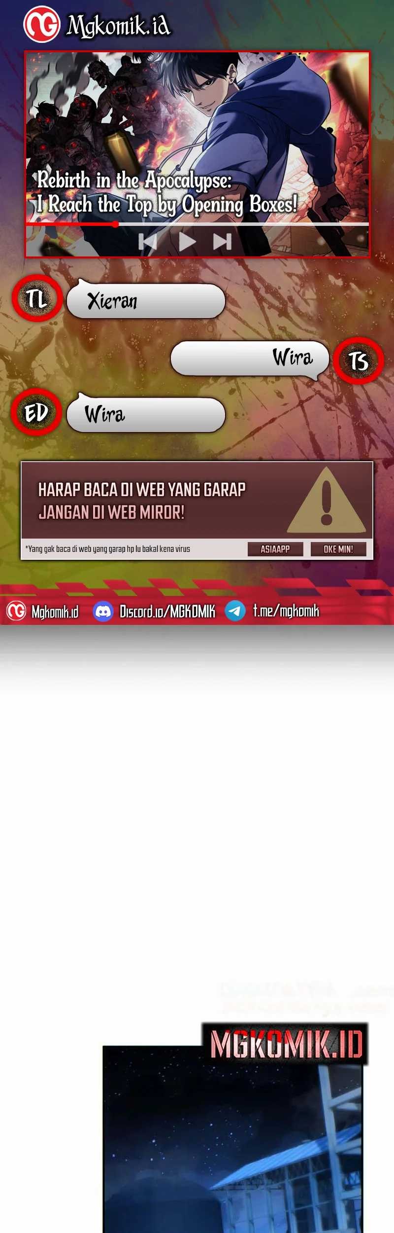 Komik Rebirth in the Apocalypse: I Reach the Top by Opening Boxes Chapter 41 gambar nomor 1