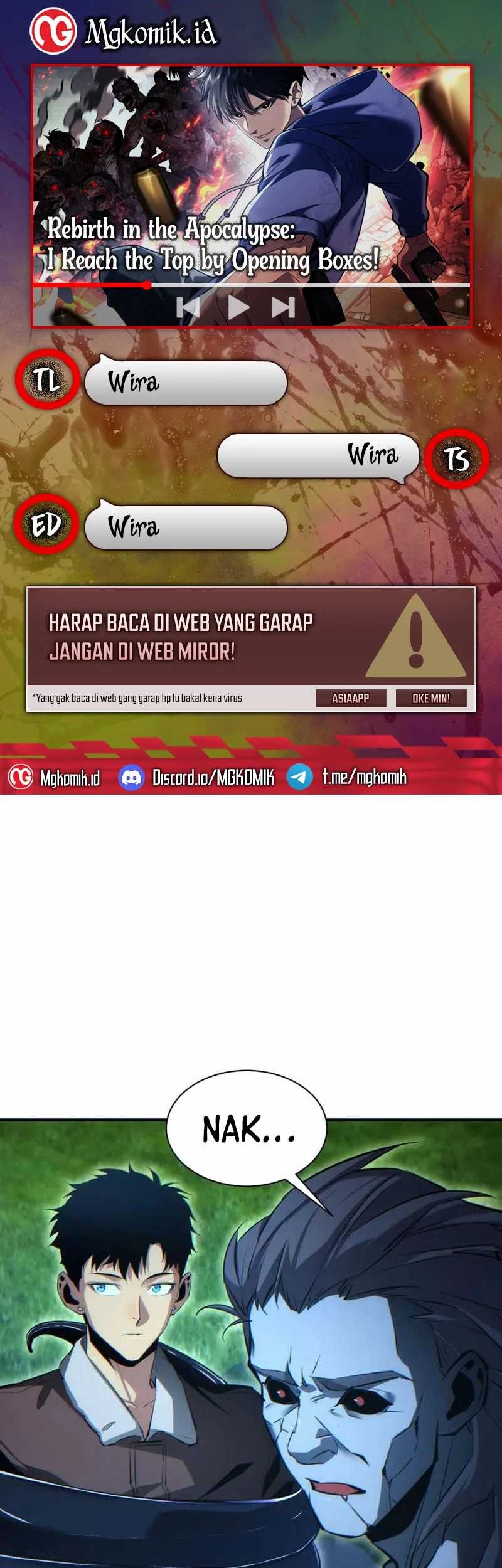 Komik Rebirth in the Apocalypse: I Reach the Top by Opening Boxes Chapter 42 gambar nomor 1