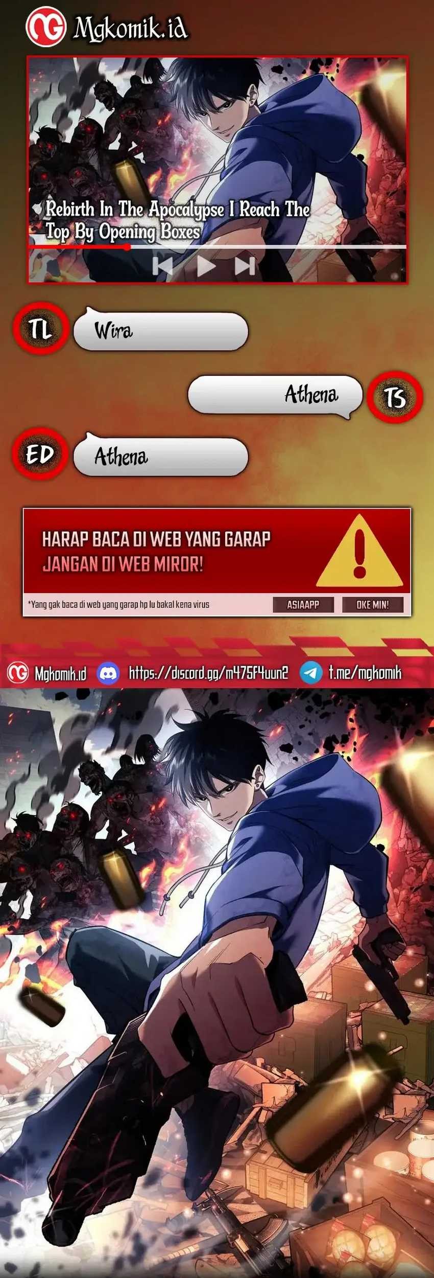 Komik Rebirth in the Apocalypse: I Reach the Top by Opening Boxes Chapter 58 gambar nomor 1