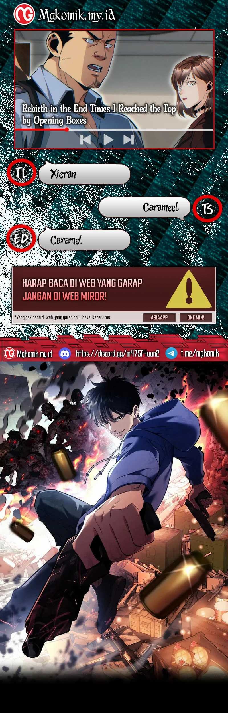 Komik Rebirth in the Apocalypse: I Reach the Top by Opening Boxes Chapter 50 gambar nomor 1