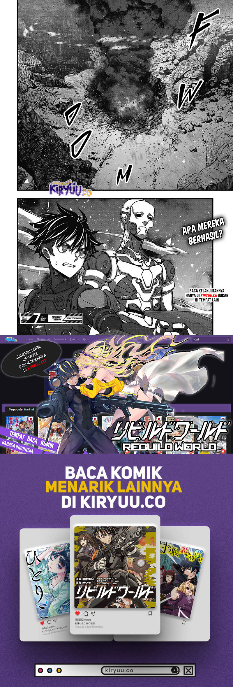 Rebuild World Chapter 70 Gambar 33