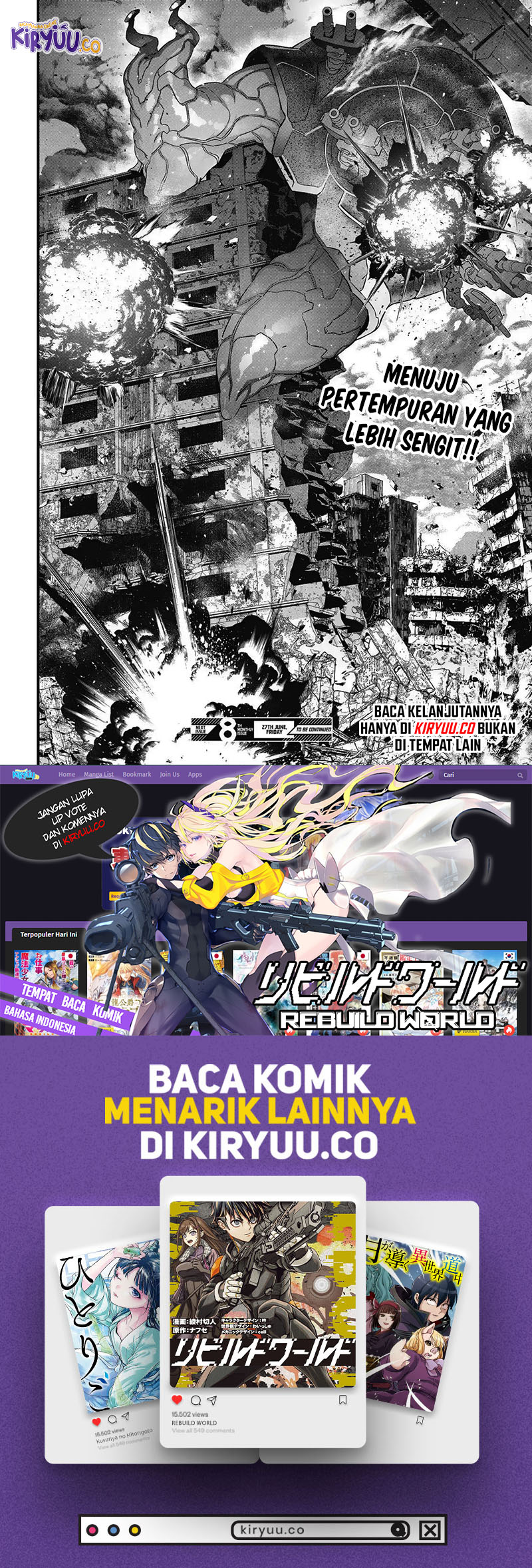Rebuild World Chapter 71 Gambar 33