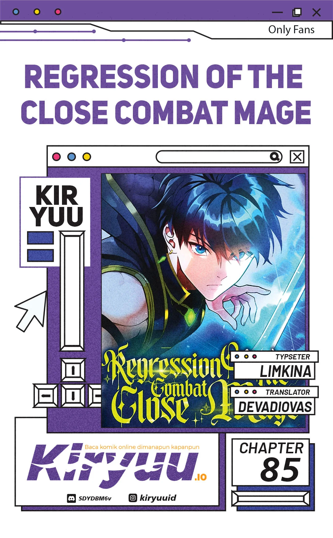 Komik Regression of the Close Combat Mage Chapter 85 gambar nomor 1
