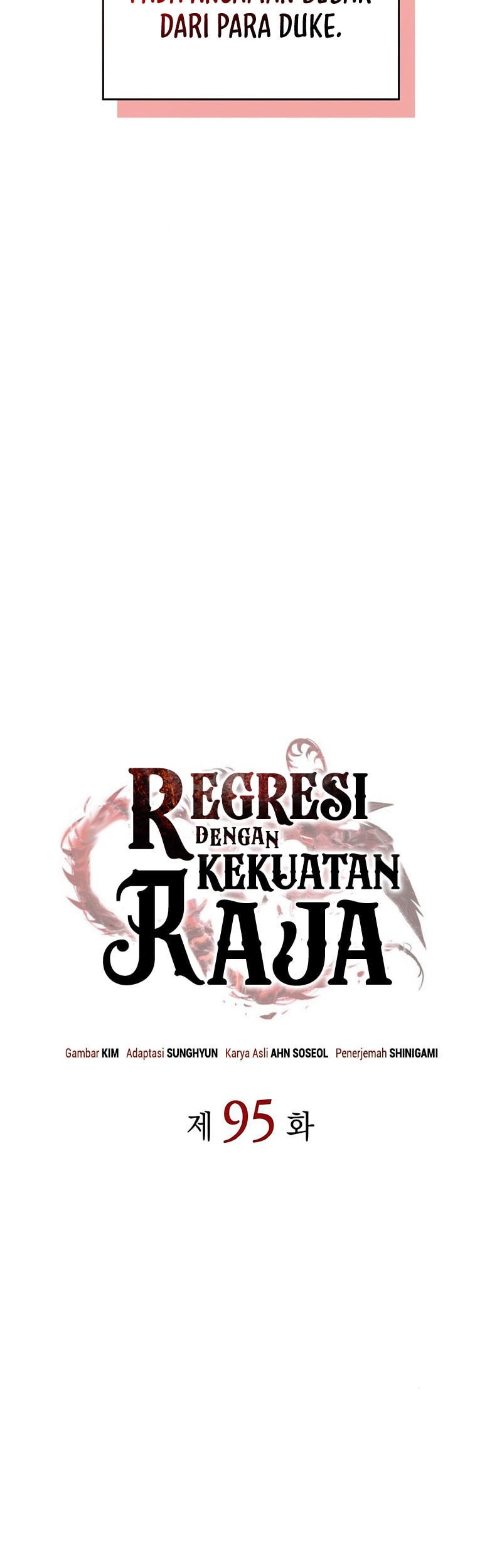 Regressing With The King’s Power Chapter 95 Gambar 20