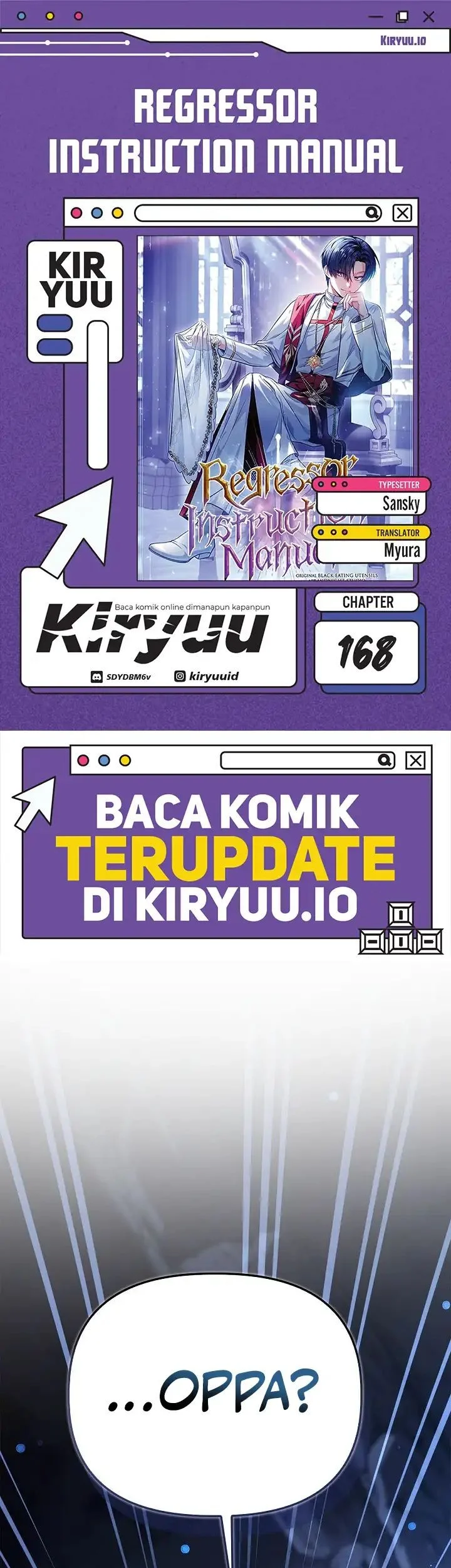 Komik Regressor Instruction Manual Chapter 168 gambar nomor 1