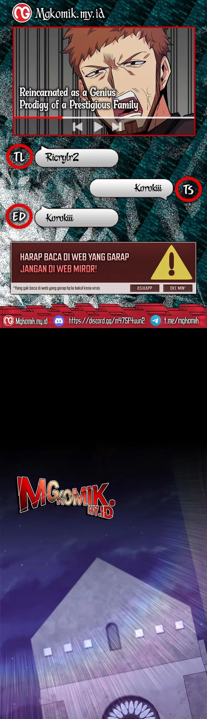 Komik Reincarnated as a Genius Prodigy of a Prestigious Family Chapter 59 gambar nomor 1