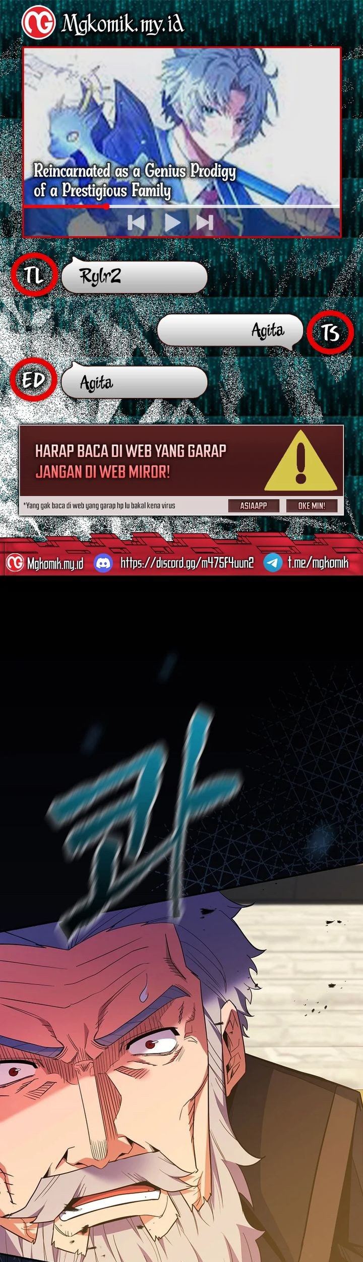 Komik Reincarnated as a Genius Prodigy of a Prestigious Family Chapter 53 gambar nomor 1