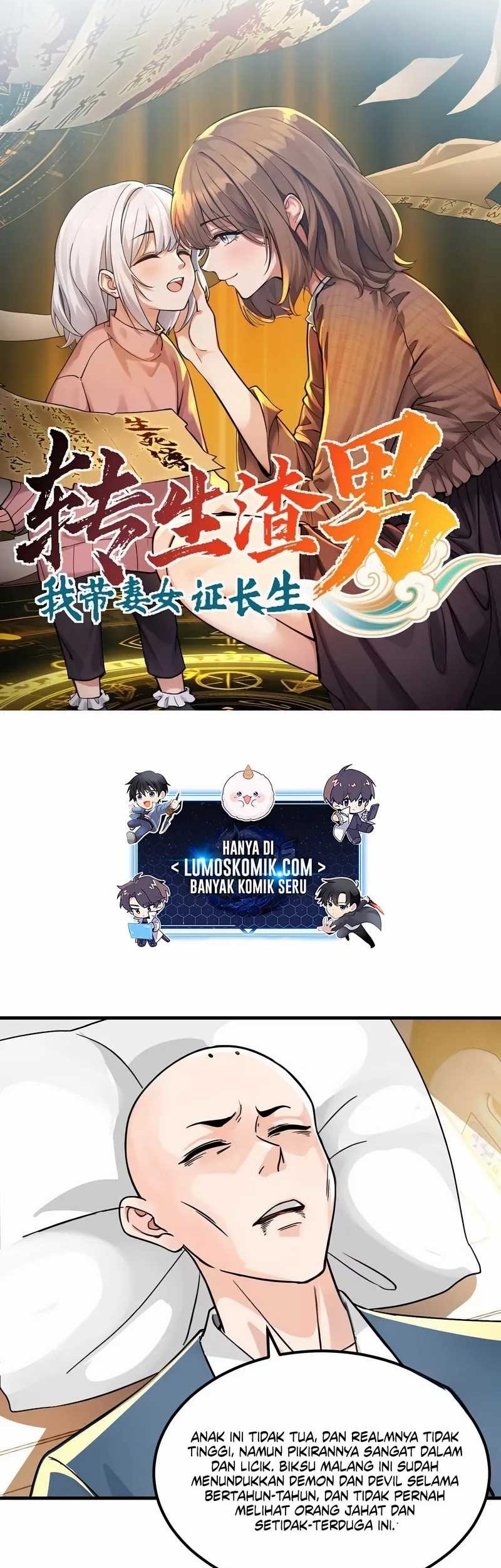 Komik Reincarnated as a Scumbag I Use My Wife and Daughter to Prove Immortality Chapter 19 gambar nomor 1