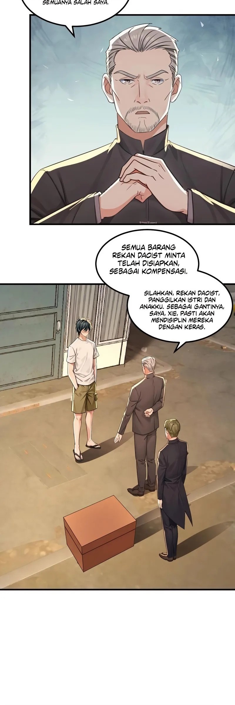 Manhua Reincarnated as a Scumbag I Use My Wife and Daughter to Prove Immortality Chapter 30 gambar nomor 2