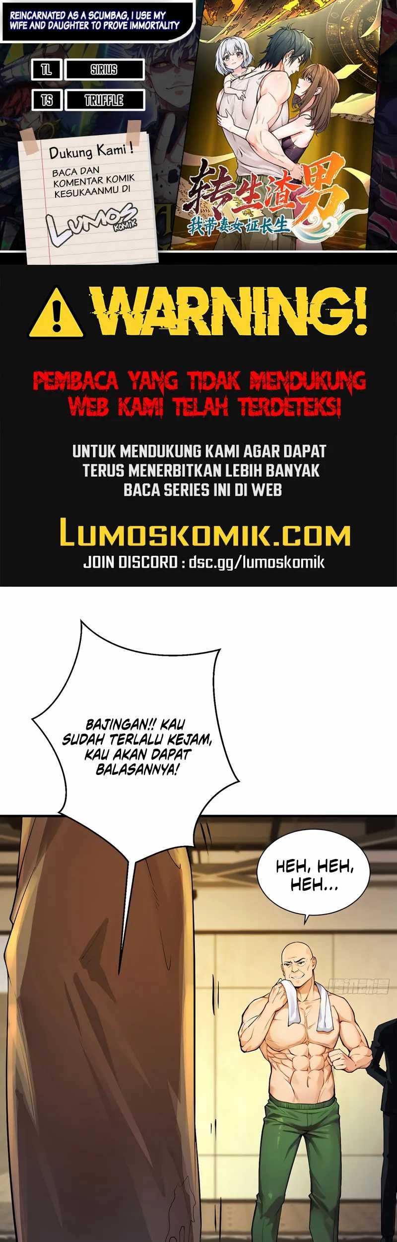 Komik Reincarnated as a Scumbag I Use My Wife and Daughter to Prove Immortality Chapter 4 gambar nomor 1