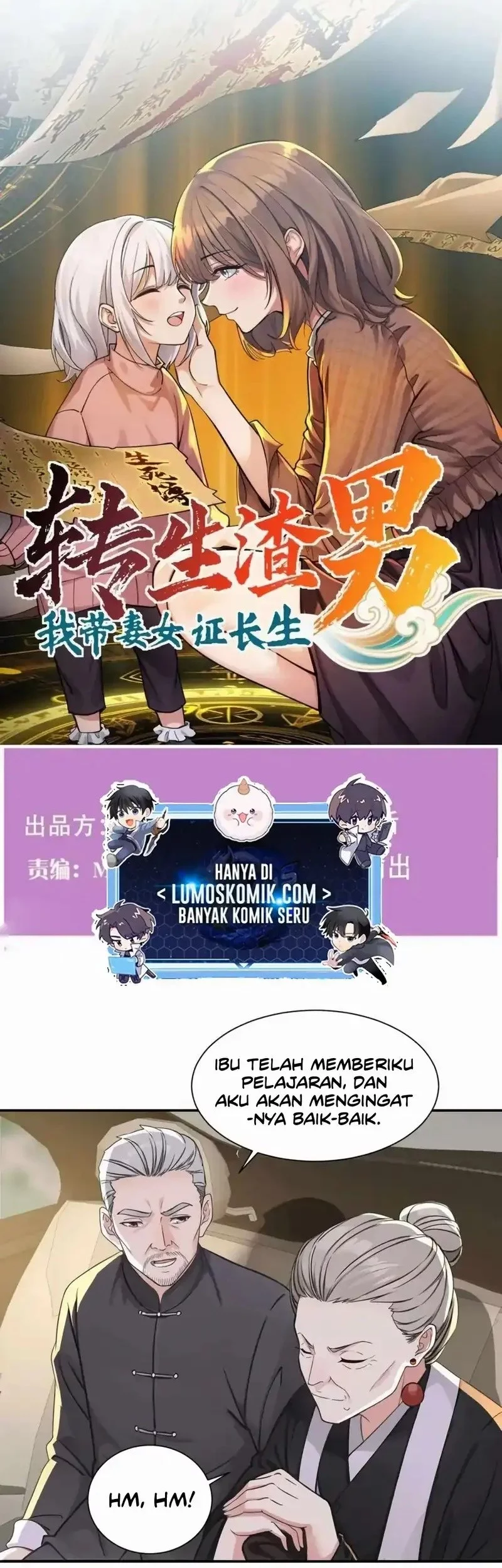 Komik Reincarnated as a Scumbag I Use My Wife and Daughter to Prove Immortality Chapter 40 gambar nomor 1