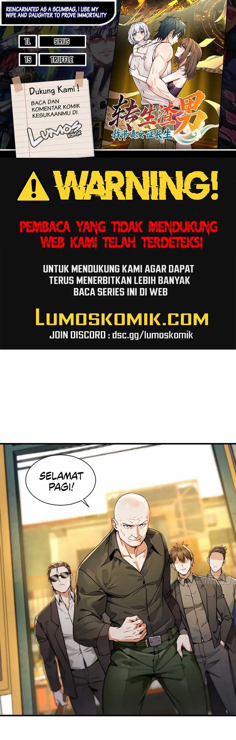 Komik Reincarnated as a Scumbag I Use My Wife and Daughter to Prove Immortality Chapter 5 gambar nomor 1