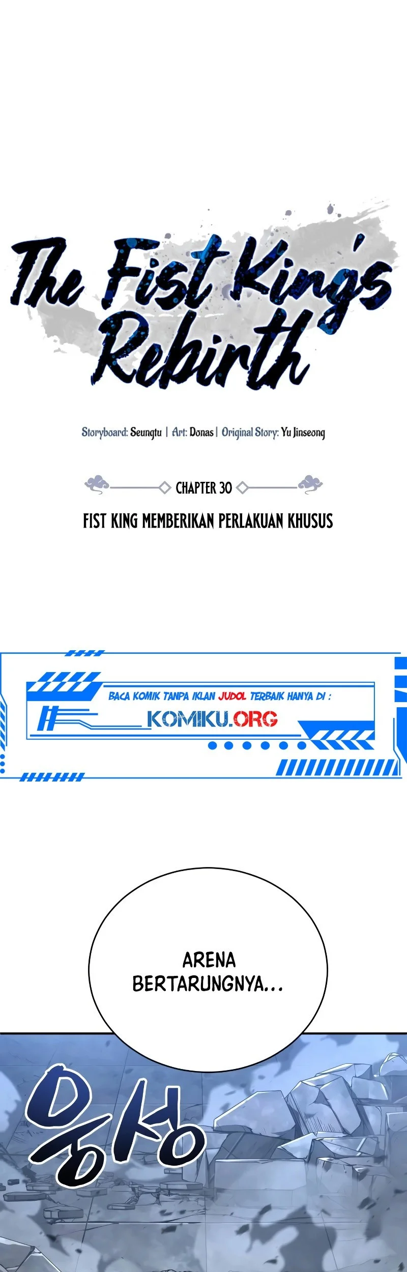 Manhwa Reincarnation Of The Fist King Chapter 30 gambar nomor 2